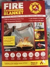 Fire Extinguisher Blanket 40" Model 911411. Fixed Price $24.37.