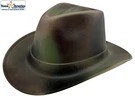 Occunomix Western Cowboy Hard Hat With Ratchet Suspension In Textured Camo. Fixed Price $45.00.