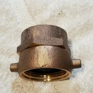 Dixon SF150F-D, Female Swivel Rigid Brass 1-1/2". Fixed Price $42.00.
