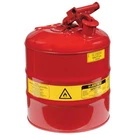 Justrite 7150100 Safety Can Type Five Gallon Galvanized Steel. Fixed Price $80.00.