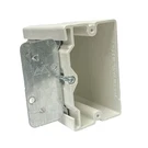 Allied 1099-AB 1-GANG Fiberglass Adjustable Electrical Box 2-HOUR Fire-rated. Fixed Price $6.40.