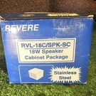 Revere Siren Speaker RVL-18C/SPK-SC Watt W/cabinet Package Nob. Fixed Price $23.19.