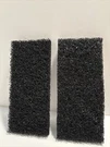 2 Pcs 3M Commercial 4.5 X 10 High Productivity Stripping Black Pad. Fixed Price $14.96.