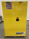 Justrite Gallon Flammable Safety Cabinet Self Closing Doors Yellow 899020. Fixed Price $665.92.