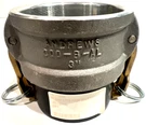 Nos Dixon Ms 27026-15 Andrews 300-B-AL 3" Cam Lock With Male Thread. Fixed Price $31.79.