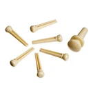 D'addario Accessories Injected Molded Bridge Pins With End Pin, Set Of 7, Ivory. Fixed Price $15.52.