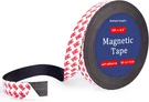 10 Feet X1/2 Magnetic Tape Strips Roll With 3M Adhesive Backing, Flexible Sti. Fixed Price $7.76.