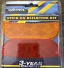 Optronics Stick Reflector Kit 4-PACK Adhesive Screw RE12ARK New Nip. Fixed Price $14.88.