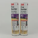 2X 3M Fire Barrier Moldable Putty Stix Mp+, Red, 1.45 In 6. Fixed Price $29.00.