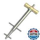Clamptite CLT01L 5 1/4 Inch Stainless Steel Tool W/ Aluminum Bronze T-bar Nut. Fixed Price $111.72.