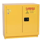 Eagle 1971X Flammable Safety CABINET,22 Gal.,yellow 6YG14. Fixed Price $1210.01.