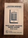 System Sensor Piezo Alert Sounder Model PA400B. Fixed Price $40.00.