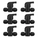 Finbe Drip Irrigation System Close Ball Valve "x Od Water Shut Black. Fixed Price $12.69.