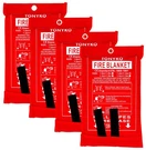 Tonyko X 3.9FT Fiberglass Fire Blanket For Emergency Surival, Flame Retar.... Fixed Price $105.95.
