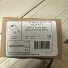 Edwards SIGA-CT1 Single Input Module For Fire Alarm System White. Fixed Price $40.00.