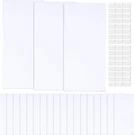 Sosation 6 Pcs Plastic Flat Blank Plate Wall Hole Cover 5 X 3 Inch, Rectangle. Fixed Price $10.52.