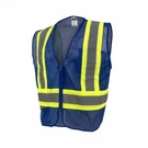 Radians SV22-1 Economy Type Class Safety Vest, Blue, 4X-LARGE. Fixed Price $13.05.
