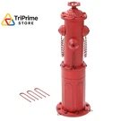 Calidecor Fire Hydrant For Dogs To Pee On, 22.5" Metal Inch, Red. Fixed Price $80.39.