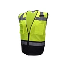 Radians SV59B-2ZGM-3X Heavy Duty Surveyor Safety Vest Zipper Hi-vis Green 3XL. Fixed Price $33.35.