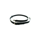 Boston Leather Firefighter's Radio Strap Cordovan Plain Brass 6543-1-B-CORD. Fixed Price $66.37.