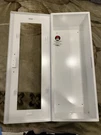 2 Jl Industries Recessed Fire Extinguisher Cabinet White Acrylic Window New. Fixed Price $40.00.