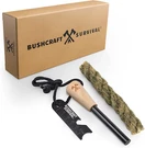 Ferro Rod Fire Starter Kit & Backpacking Multitool Flint And Steel Striker W. Fixed Price $24.87.