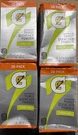 Gatorade Thirst Quencher Powder Packets Makes 20 Ounces, Lemon 4PK Check Bb!. Fixed Price $27.99.