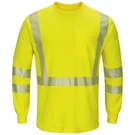 Best Sale 60% Bulwark Men's Lightweight Fr Hi-visibility Long Sleeve T-shirt. Fixed Price $80.00.