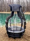 Grenade Fire Pit Made In Usa 11 Gauge Steel 46" Tall 34" Wide 105 Lbs. Fixed Price $1600.00.