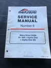 1994 Mercury Mercruiser Service Manual #6 Stern Drive Units Mr Alpha One Ss. Fixed Price $87.75.