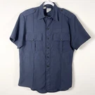 Workrite Men Fire Service Short Sleeve Navy Shirt Size Medium Nomex Iiia Aramid. Fixed Price $21.13.