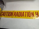 Brady Barricade Tape,caution Radiation Hazard. Fixed Price $74.05.