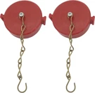 (2 Pack) 2-1/2" Nh/nst Plastic Fire Hose Connection Standpipe Cap Fitting Ch. Fixed Price $21.95.
