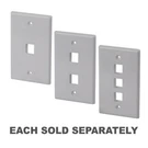 Keystone Wall Plate White Standard Durable Abs Plastic Quick Easy Snap In. Fixed Price $16.61.