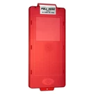 Brooks' Mark Series Fire Extinguisher Cabinet Cover, Red, Large. Fixed Price $20.00.