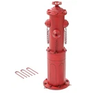 Pee Post 22.5 Metal Fire Hydrant Red Outdoor Training Calidecor Dogs Fake. Fixed Price $74.99.