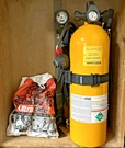 Msa Airhawk Self Contained Breathing Apparatus, Gauges & Ultra Elite Mask Scba. Fixed Price $786.21.