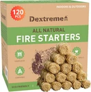 Dextreme (120 Pcs) Natural Starters For Campfire, Charcoal. Fixed Price $58.99.