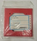 Wheelock Sfp-r Semi-flush Red Wall Plate Aluminum Cover For Backboxes. Fixed Price $14.00.