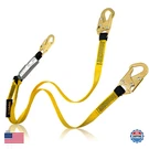 Kwiksafety - Charlotte Nc Taipan 6 Double Leg Flat Lanyard 1 Pack. Fixed Price $120.96.