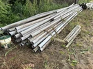 4 Latch Lock Aluminum Irrigation Pipe 30 Long 1250. Fixed Price $2500.00.