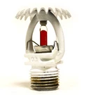 155*F 1/2" Npt White Upright Sprinkler Heads Standard Response K=5.6. Fixed Price $14.50.
