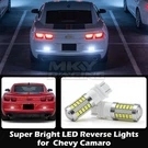 2PCS Hid White 6000K Super Bright Led Reverse Lights For Chevy Camaro. Fixed Price $7.99.