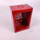 Edwards Red Fire Alarm Surface Mount Box 276B-RS8 Steel Metal. Fixed Price $16.99.