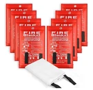 One Large Fire Blanket Fiberglass Emergency Home Retardant Prepared X1.2M. Fixed Price $11.99.