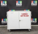 Fisher Hamilton 950S791 Flammable Storage Cabinet W/ Self Closing Doors 17 Gal.. Fixed Price $490.00.