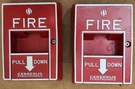 Lot Of 2 Siemens Cerberus MS-51 Manual Fire Alarm Pull Station Red Warranty Read. Fixed Price $34.95.