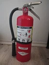 Amerex B402 Fire Extinguisher,steel,red,badger 5LBS. Fixed Price $35.00.