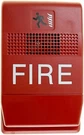 Est Edwards G1RF-C Genesis Chime, Indoor, Fire Alarm, 24VDC, Red. Fixed Price $15.00.