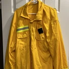 Wildland Firefighter Propper Men's Long Shirt Nomex Yellow 2XL/R Preowned. Fixed Price $70.00.